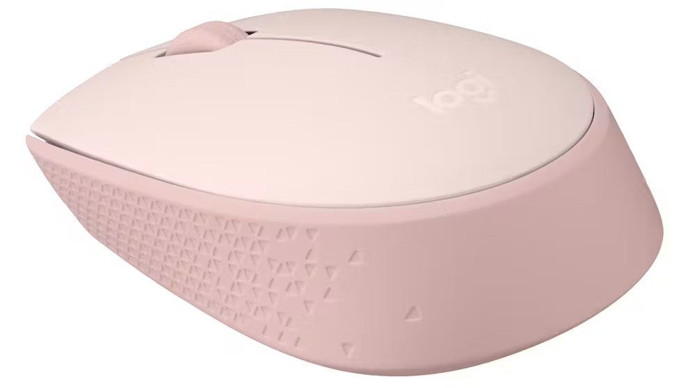 Logitech M171 Wireless Mouse (Rose)