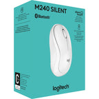  Logitech M240 Silent Bluetooth Mouse (Off White)