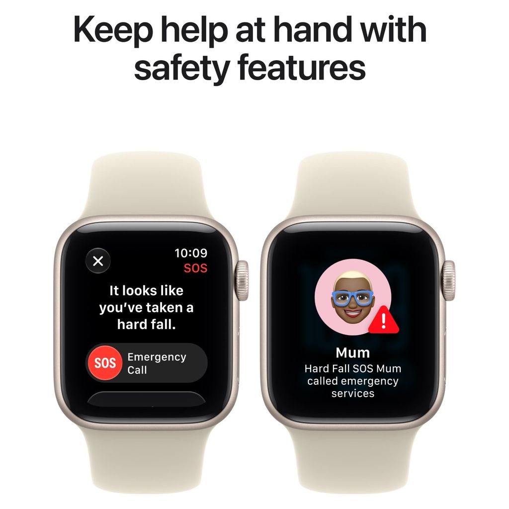 Apple Watch SE 3 40mm Midnight Aluminium Case GPS + Cellular Sport Band (M/L)