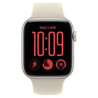 Apple Watch SE 3 44mm Starlight Aluminium GPS + Cellular Sand Sport Band (S/M)