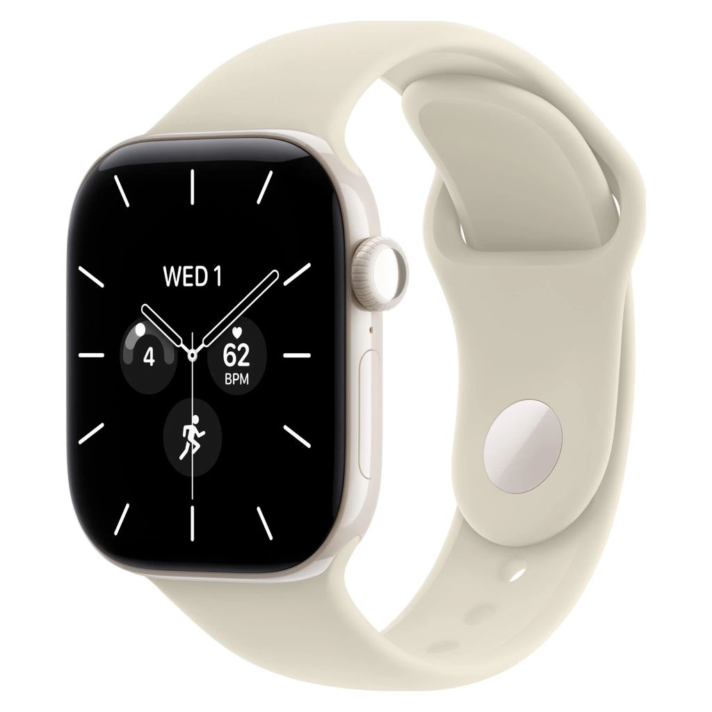 Apple Watch Series 12 42mm Pearl White Ceramic GPS + Cellular Sport Band (M/L)