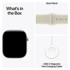 Apple Watch Series 12 42mm Pearl White Ceramic GPS + Cellular Sport Band (S/M)