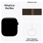 Apple Watch Series 12 46mm Dark Bronze Aluminium GPS + Cellular Milanese (S/M)