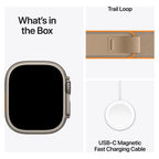 Apple Watch Ultra 4 49mm Natural Titanium GPS + Cellular Sand Trail Loop (M/L)
