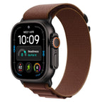 Apple Watch Ultra 4 49mm Black Titanium GPS + Cellular Burgundy Alpine Loop (S)