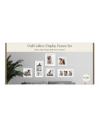 Deluxe Gallery Photo Wall Frame Set A - 6 Frames - Stone Ash
