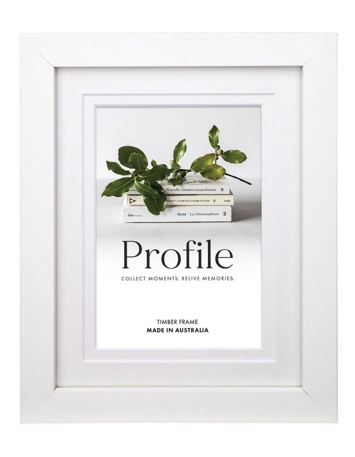 Deluxe Gallery Photo Wall Frame Set B - 6 Frames - White