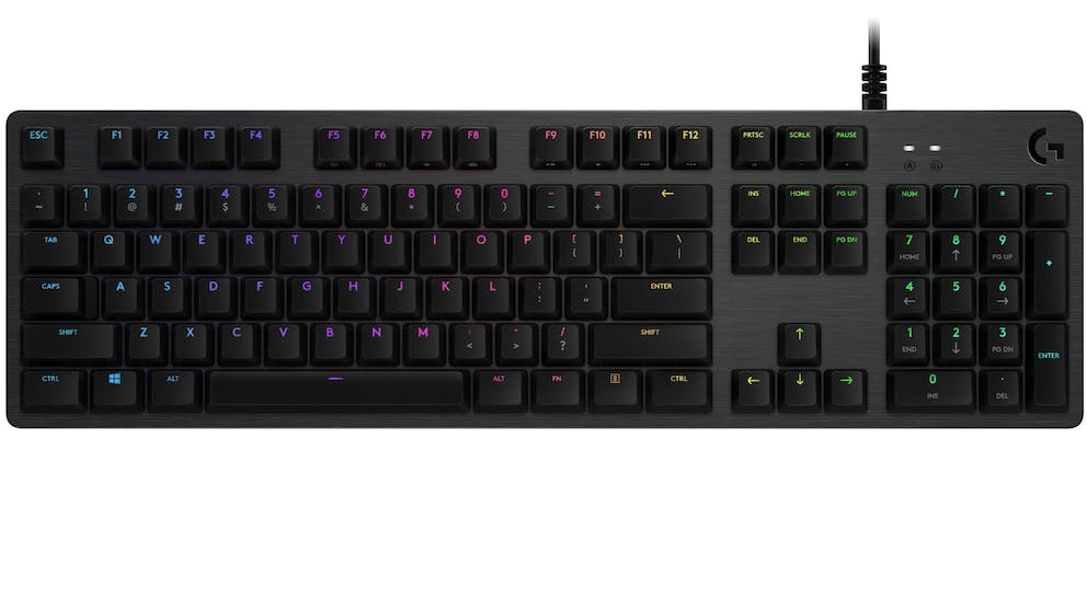 Logitech G512 Carbon RGB Mechanical Gaming Keyboard (GX Brown Tactile)