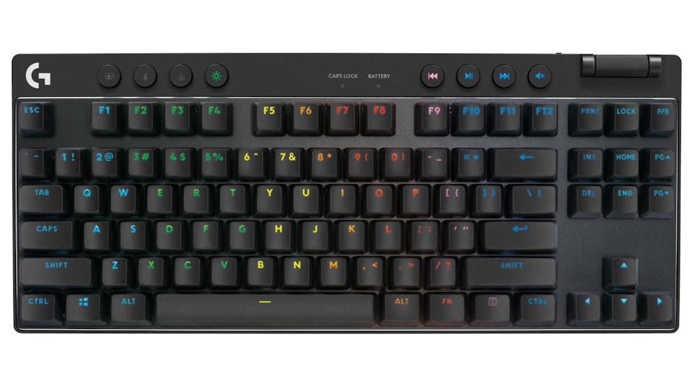 Logitech G PRO X TKL LIGHTSPEED Gaming Keyboard (Black)