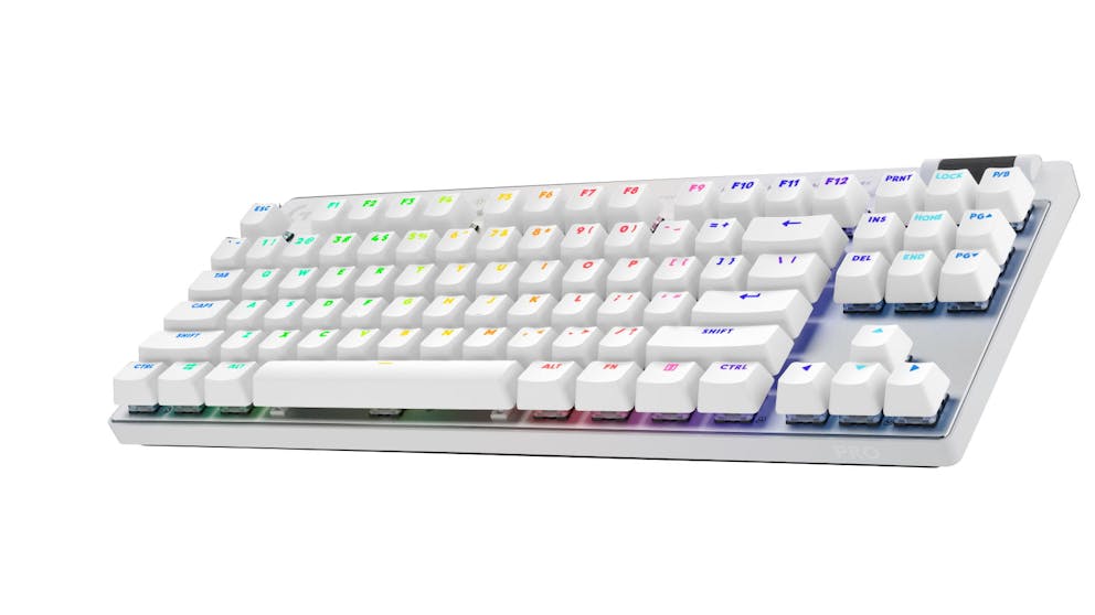 Logitech G PRO X TKL LIGHTSPEED Gaming Keyboard (White)