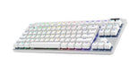 Logitech G PRO X TKL LIGHTSPEED Gaming Keyboard (White)