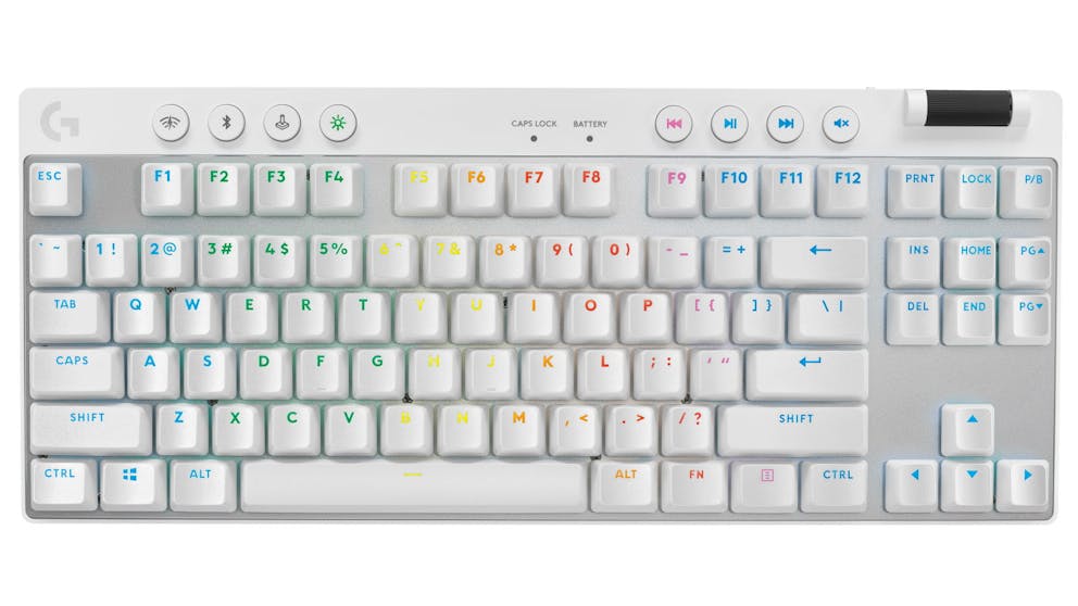 Logitech G PRO X TKL LIGHTSPEED Gaming Keyboard (White)