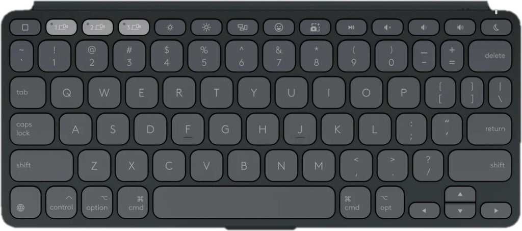 Logitech Keys-To-Go 2 Portable Wireless Keyboard Layout for iPad (Graphite)