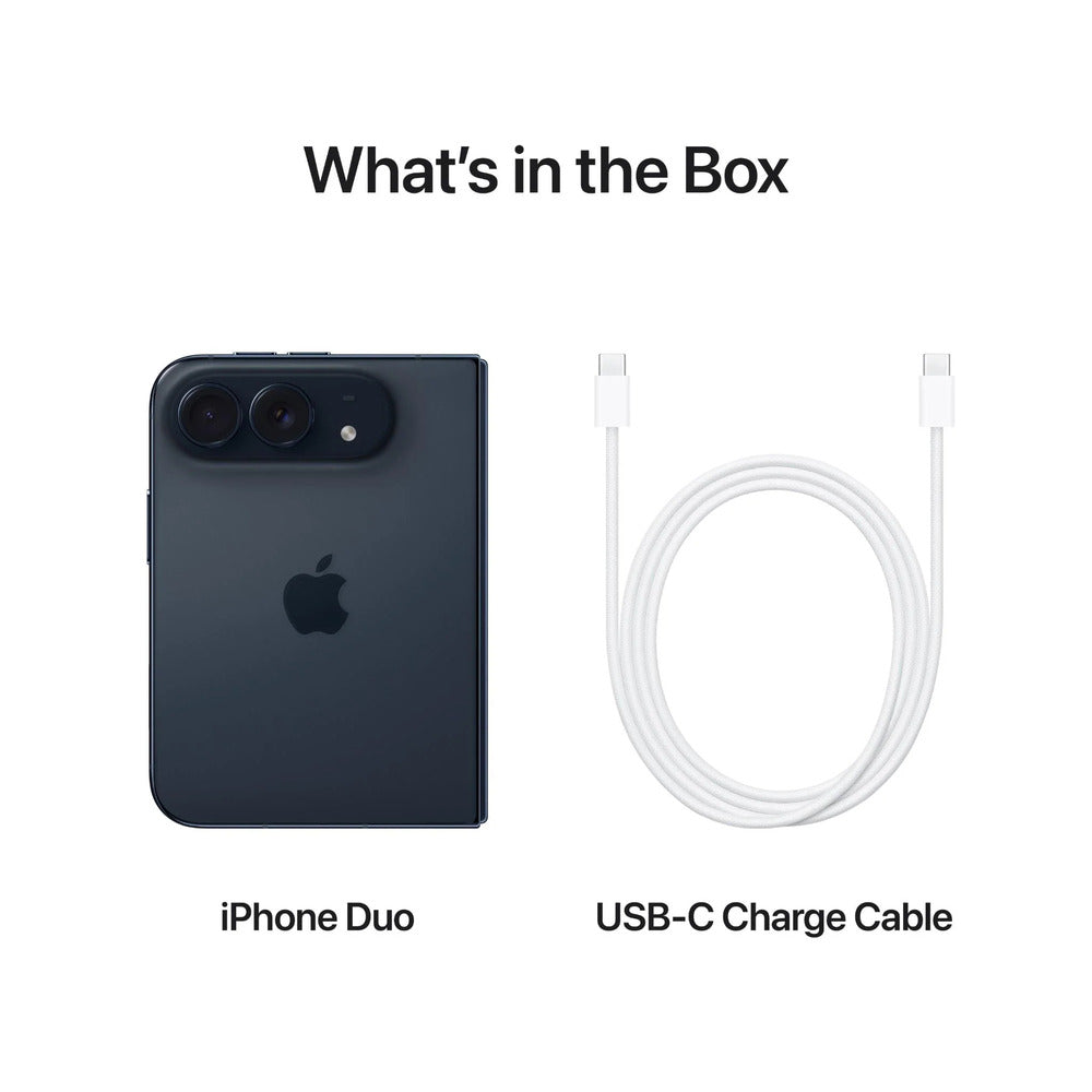 Apple iPhone Duo 256GB (Night Sky)