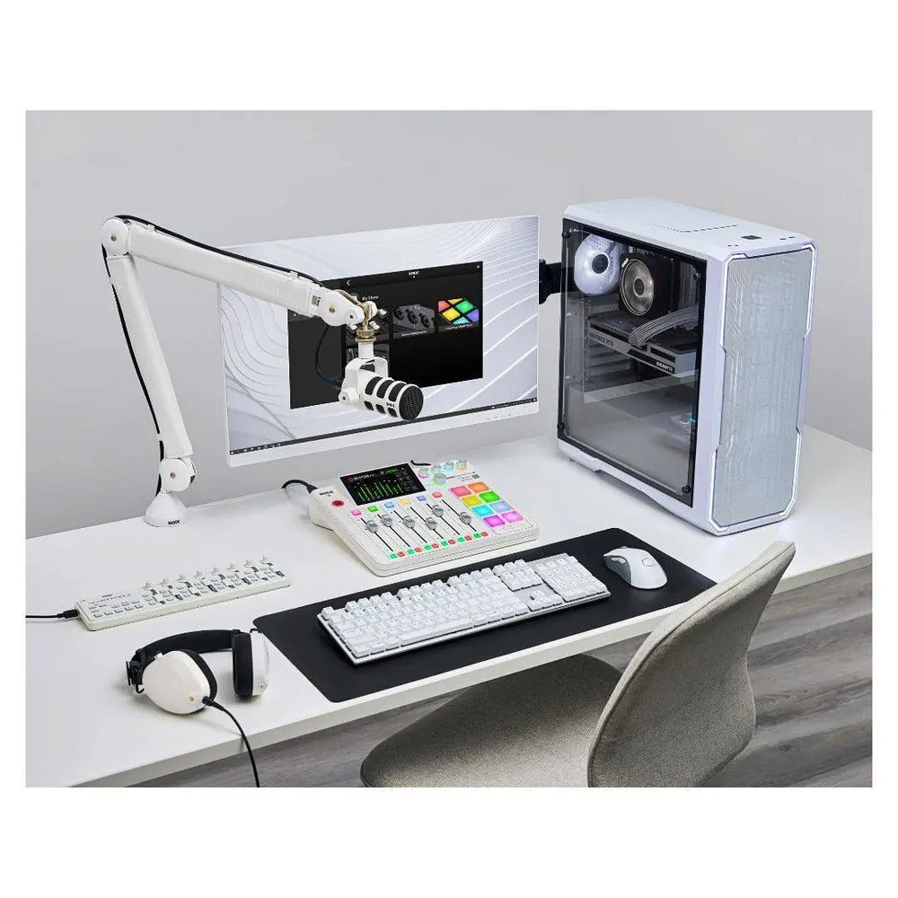 Rode RODECaster Pro II Integrated Audio Production Studio - White