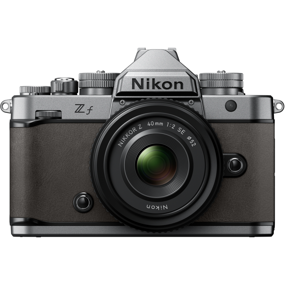 Nikon Z f with Z 40mm F/2 Lens Kit (Silver/Stone Grey)
