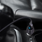 Bonelk Carbon Series 20W PD USB-C  18W QC 3.0 USB-A 20W Car Charger (Black)
