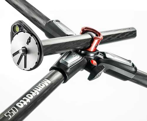 Manfrotto MT055XPRO3 with 3 Way Pan/Tilt Head Tripod Kit (MK055XPRO3-3W)