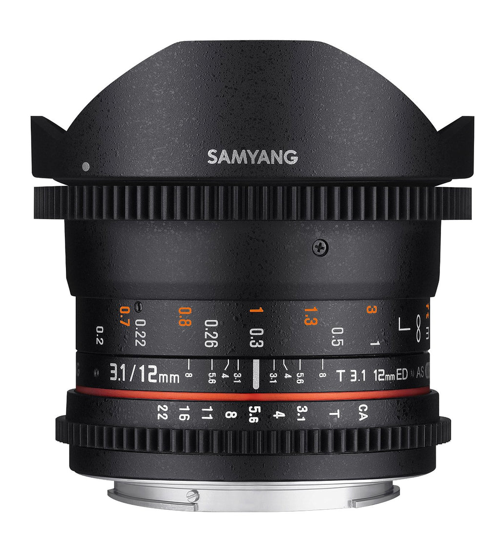 Samyang 12mm T3.1 VDSLR II - Nikon Full Frame 