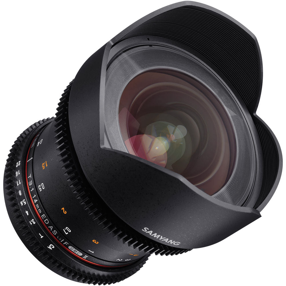 Samyang 14mm T3.1 VDSLR II Lens - Nikon F Mount
