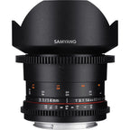 Samyang 14mm T3.1 VDSLR II Lens - Nikon F Mount