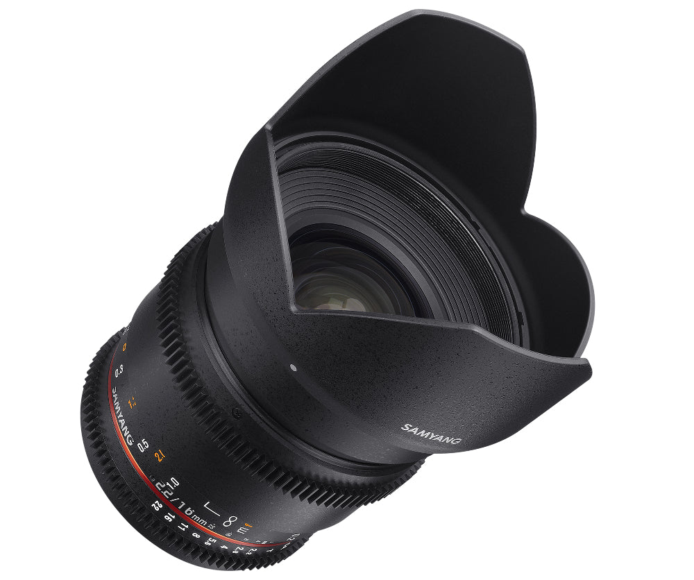 Samyang 16mm T2.2 VDSLR II Lens - Nikon F Mount - APS-C