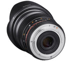 Samyang 16mm T2.2 VDSLR II Lens - Nikon F Mount - APS-C
