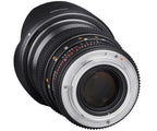 Samyang 24mm T1.5 VDSLR II Lens - Nikon F Mount