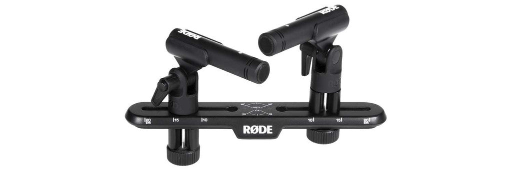 Rode Stereo Mounting Bar - Mount multiple microphones in flexible stereo arrays