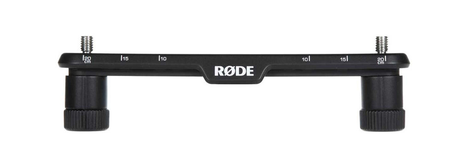Rode Stereo Mounting Bar - Mount multiple microphones in flexible stereo arrays