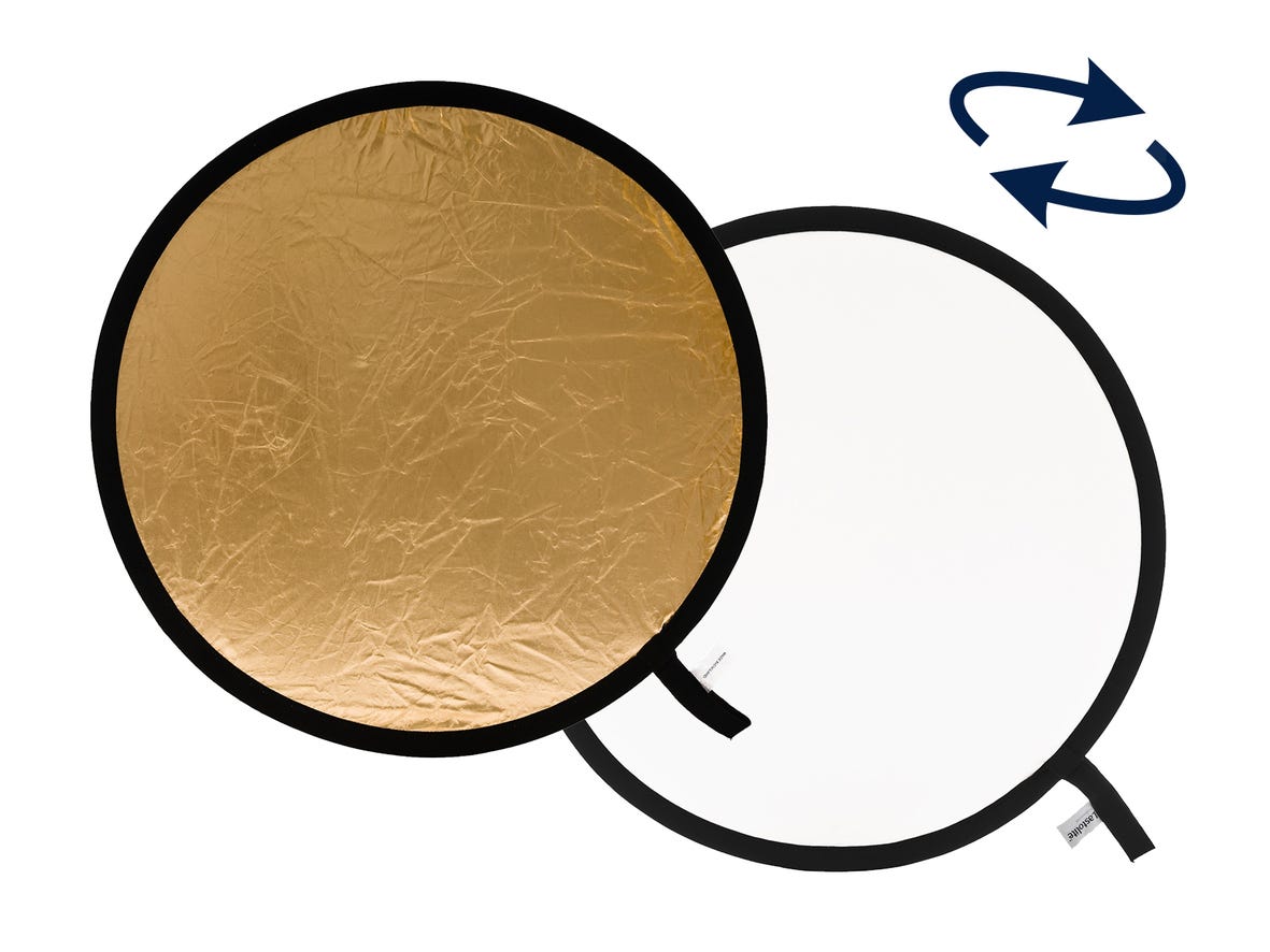Lastolite Collapsible Reflector 75cm - Gold / White