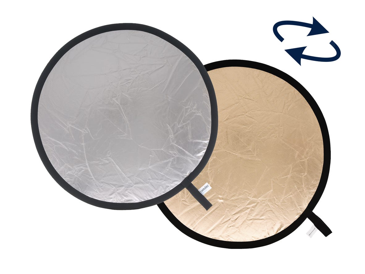 Lastolite Collapsible Reflector 75cm Sunfire / Silver