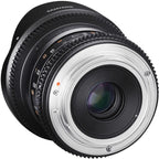Samyang 12mm T3.1 VDSLR II Lens - Canon EF Mount