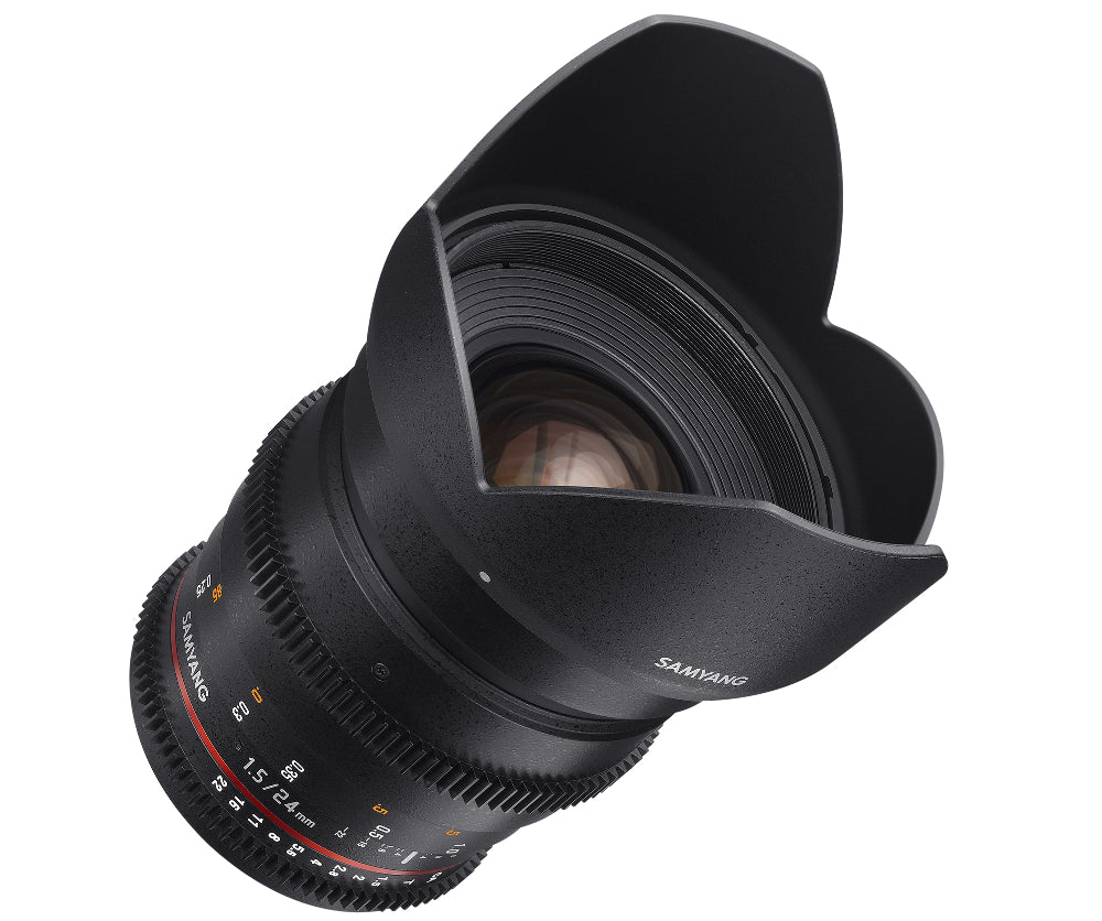 Samyang 24mm T1.5 VDSLR II Lens - Canon EF Mount