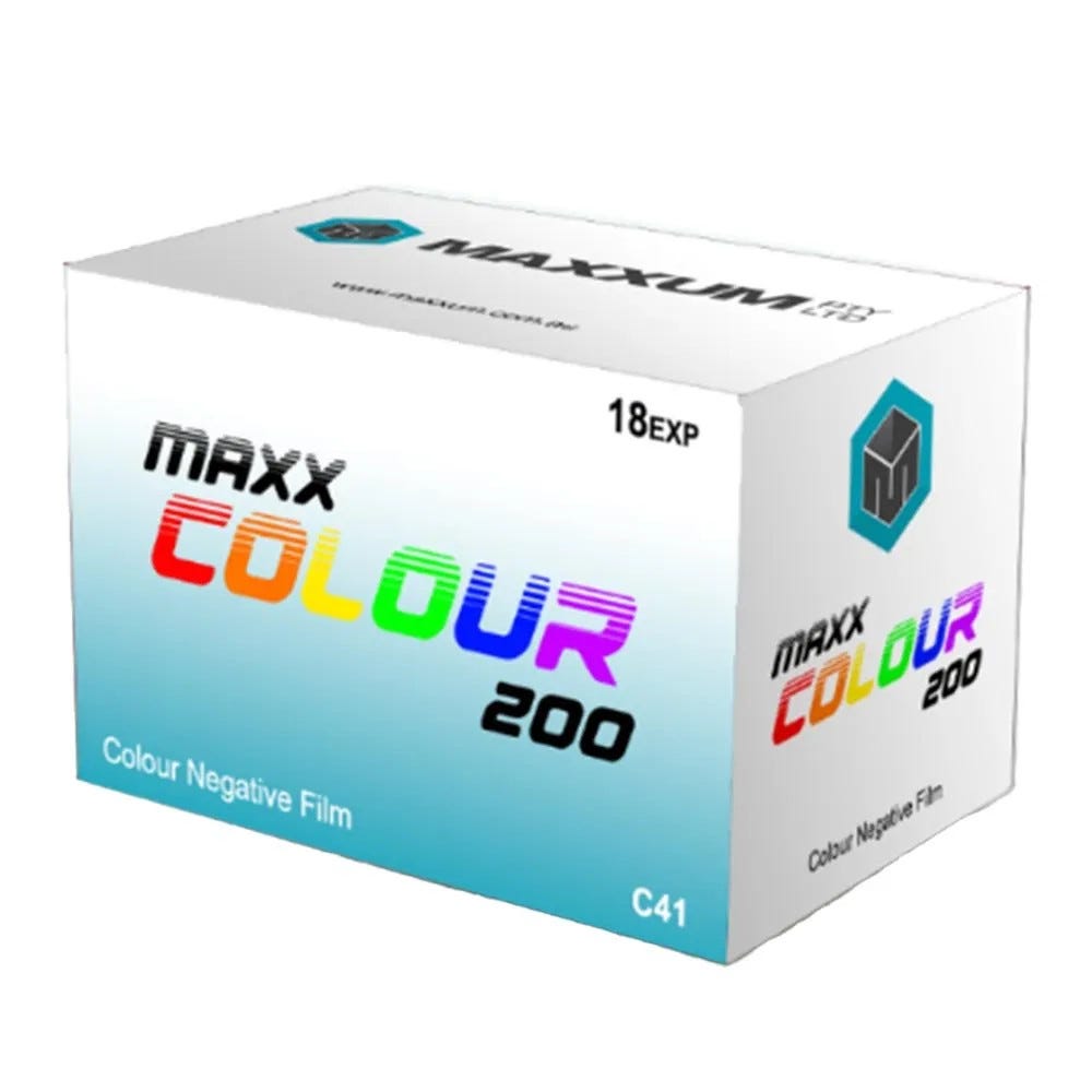 Maxxum 35mm Colour Film 18 exp ISO 200 x5 