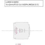 Panasonic 14-42mm f/3.5-5.6 MK II - Black Mat
