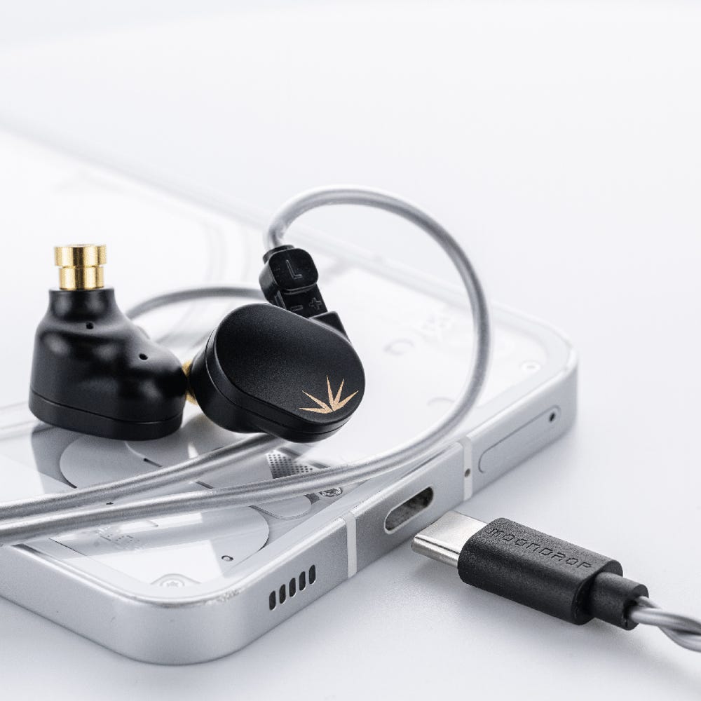 MOONDROP CHU II DSP USB-C Dynamic Driver Wired IEM Headphones
