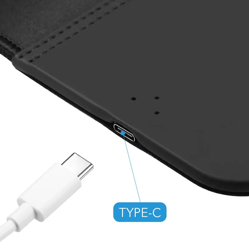 Keimi 15W Wireless Charging Extended Mouse Pad 