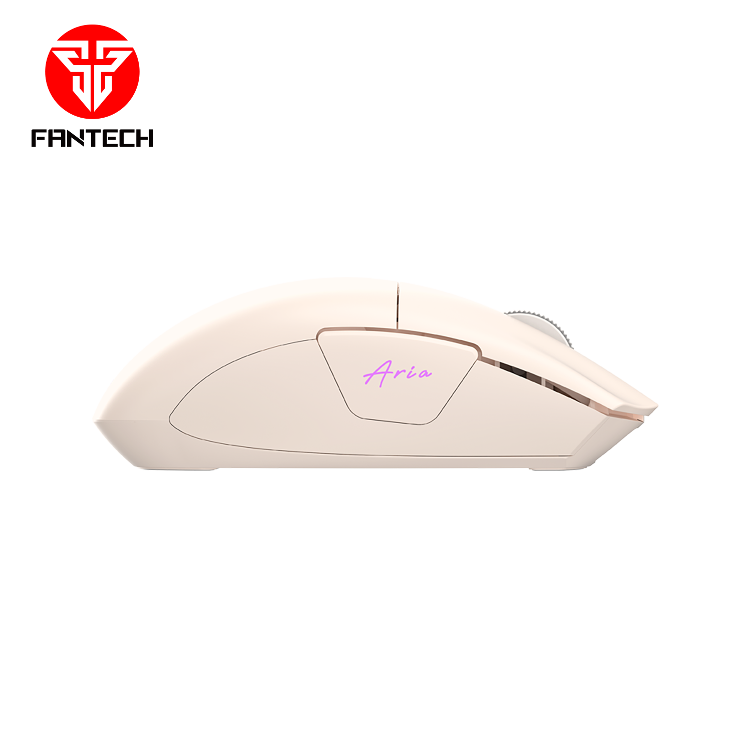 Fantech ARIA XD7 Light-Weight Wireless Gaming Mouse (Beige)