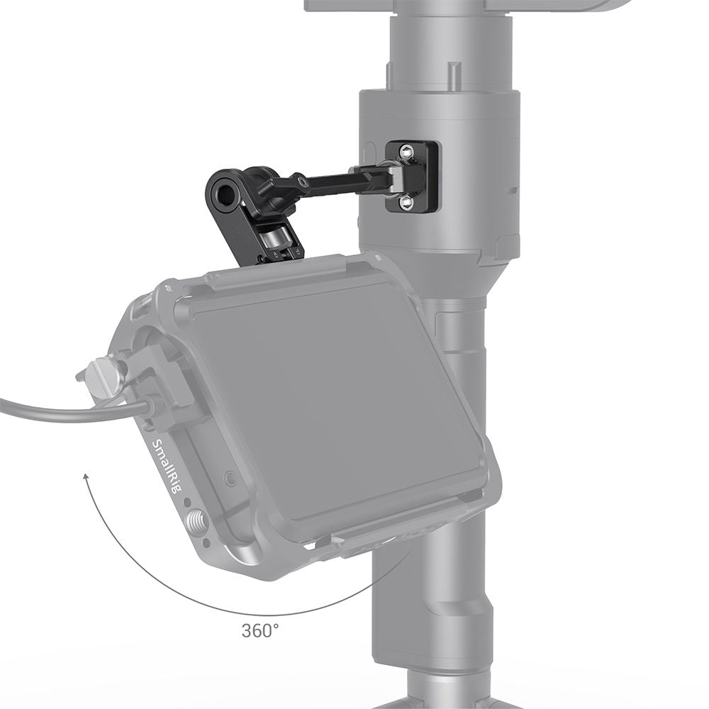 SmallRig Adjustable Monitor Mount for DJI RONIN-S/RONIN-SC &amp; ZHIYUN CRANE 3/CRANE