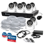 Swann 8 Dome Camera 16 Channel 12MP NVR Security System