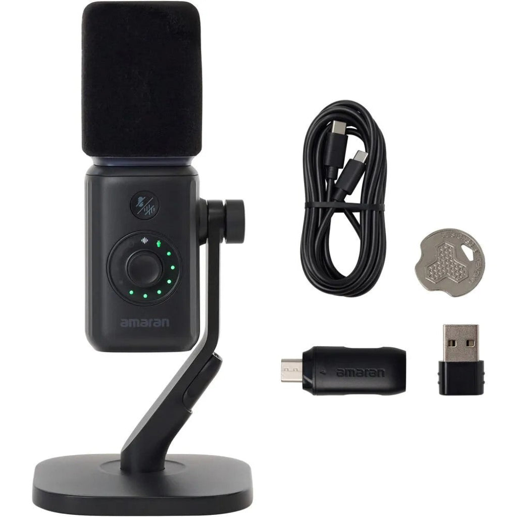 Amaran Mic - Desktop Stand Kit (Charcoal)