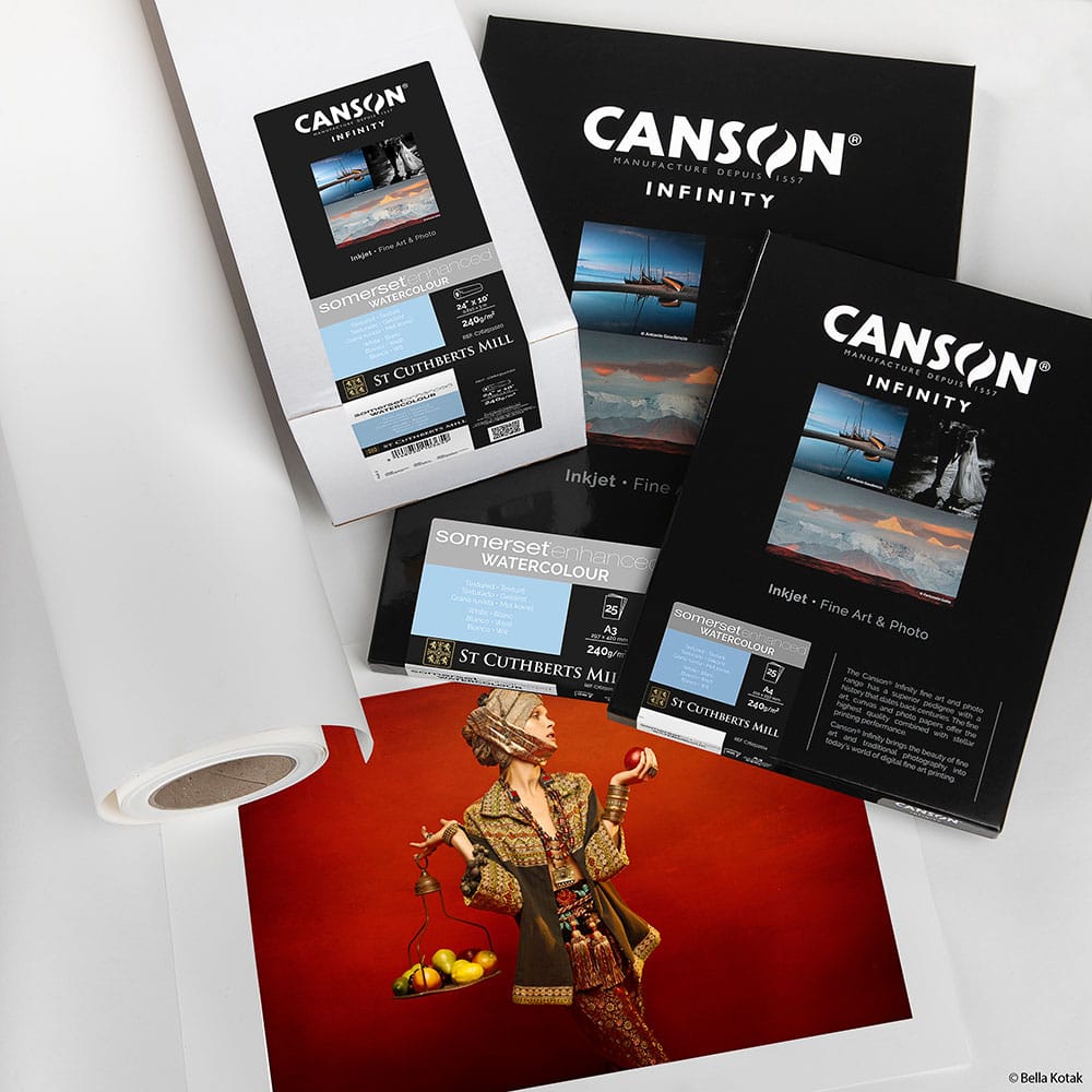 Canson Somerset Enhanced Watercolour Rag 240GSM (A3)