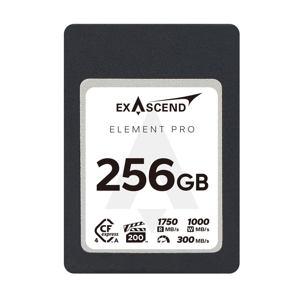 Exascend ELEMENT PRO 256GB CFexpress 4.0 Type A Card