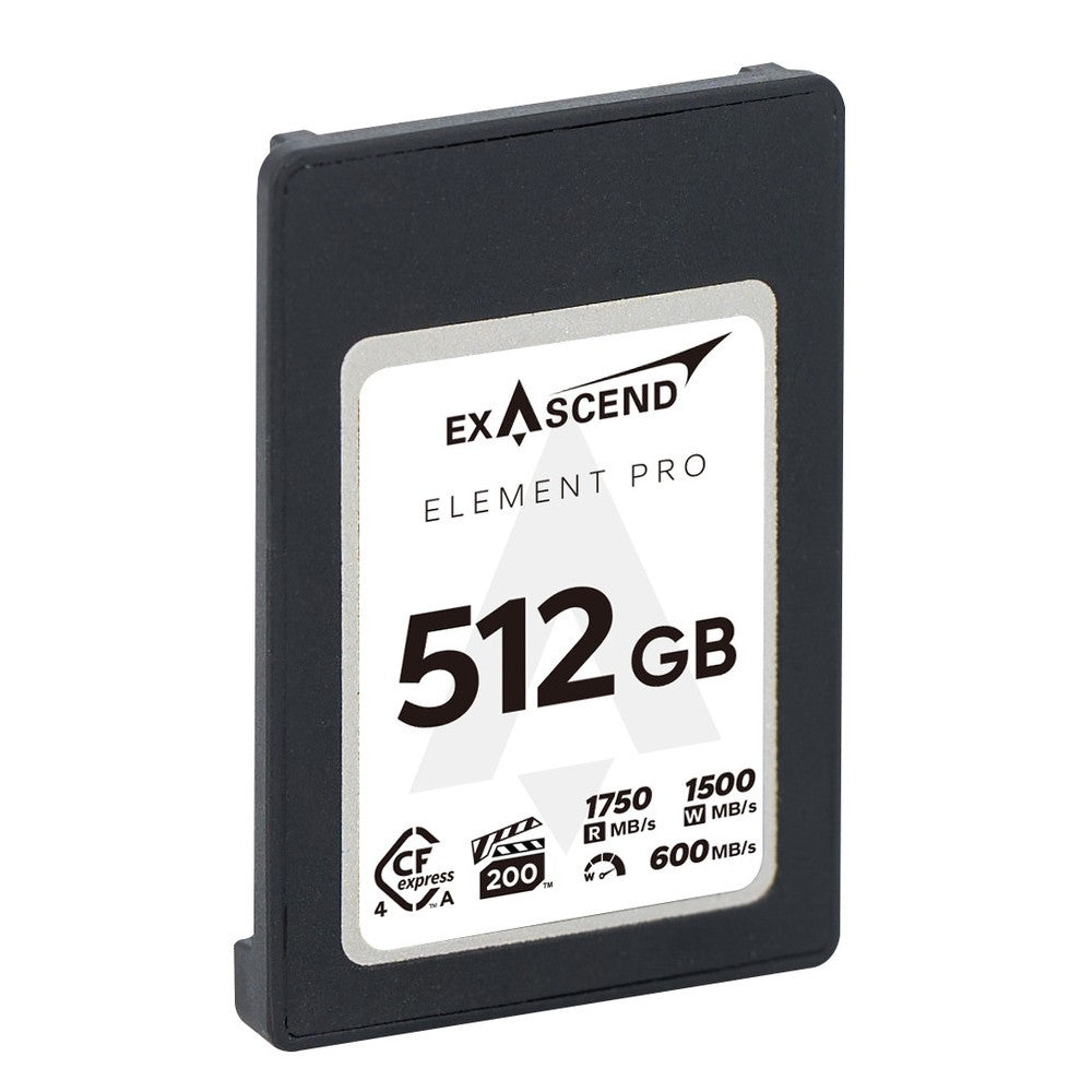 Exascend ELEMENT PRO 512GB CFexpress 4.0 Type A Card