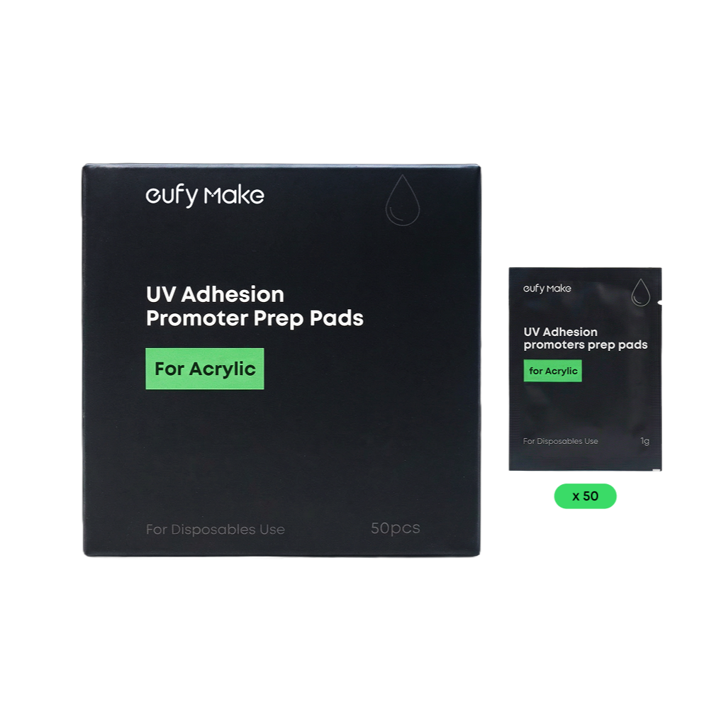 eufyMake UV Adhesion Promoters Prep Pads for Glass and Ceramics