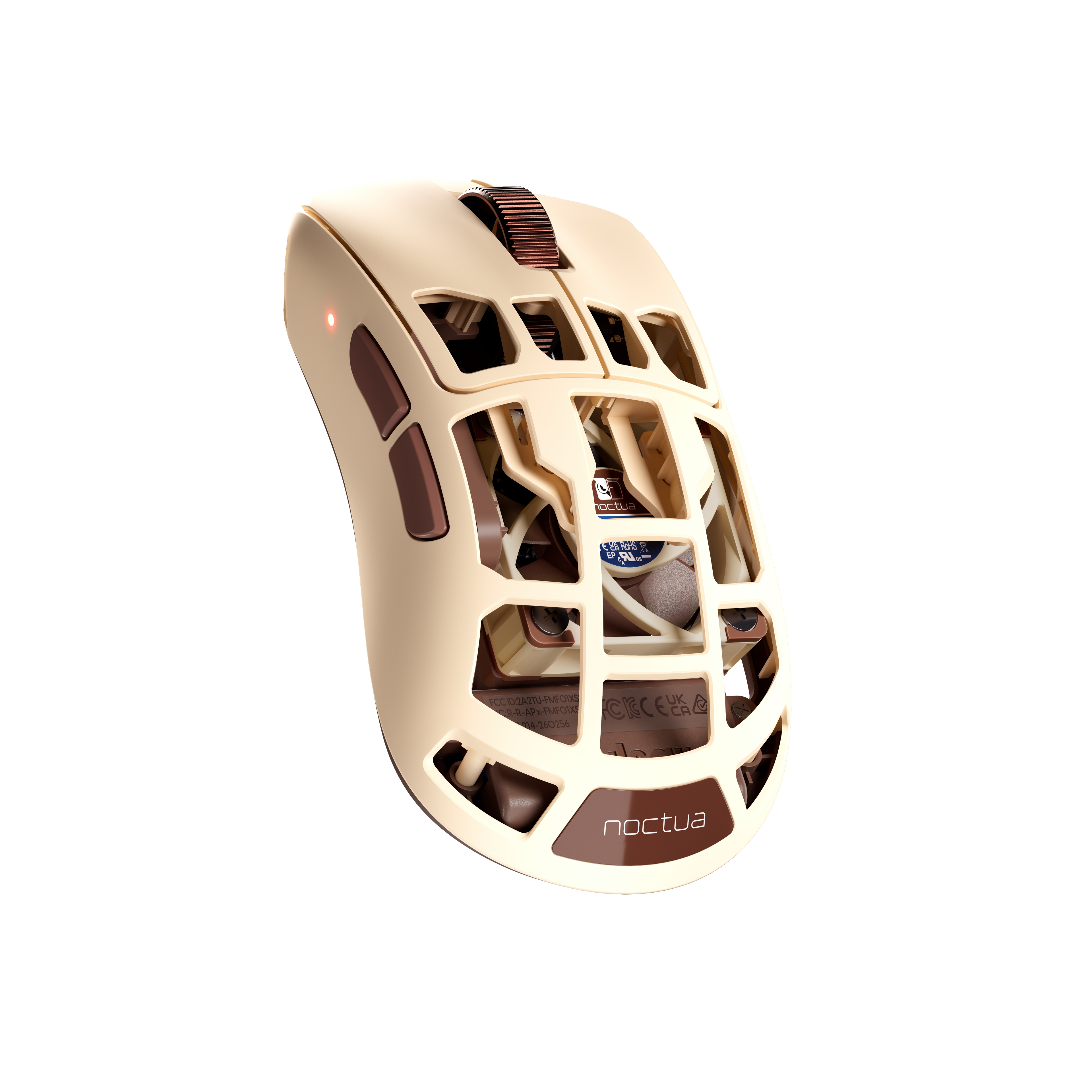 Pulsar x Noctua Feinmann F01 8K Wireless Fan-Cooled Gaming Mouse