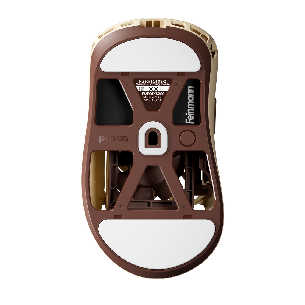 Pulsar x Noctua Feinmann F01 8K Wireless Fan-Cooled Gaming Mouse