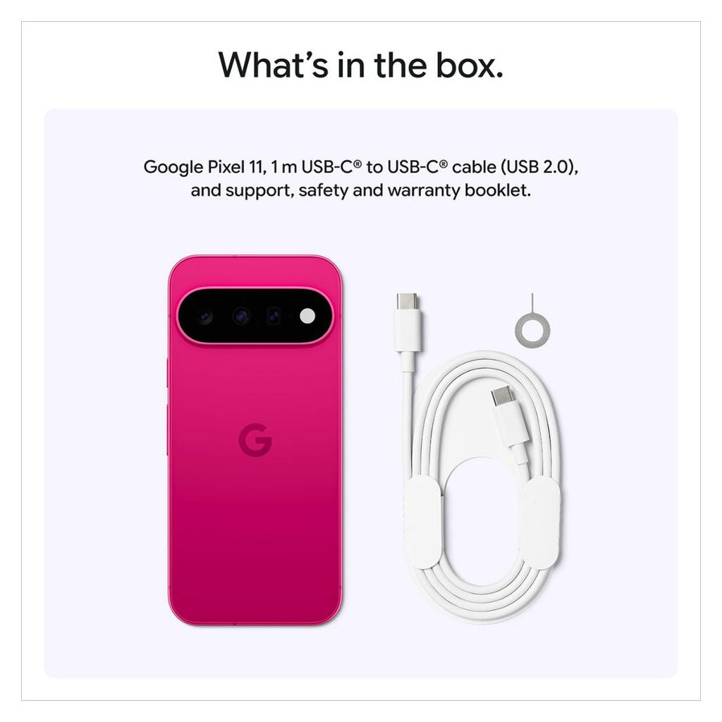 Google Pixel 11 5G 512GB Smartphone - Hibiscus