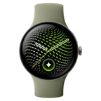 Google Pixel Watch 5 45mm LTE Smartwatch - Satin Pyrite / Olive Active Band